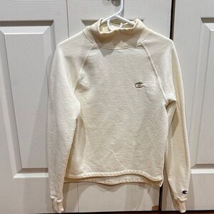 Champion Women’s Turtleneck Sweater in Cream